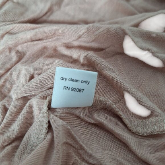 Saks Fifth Avenue RED Pink Drape Blouse Top Small - Picture 6 of 6